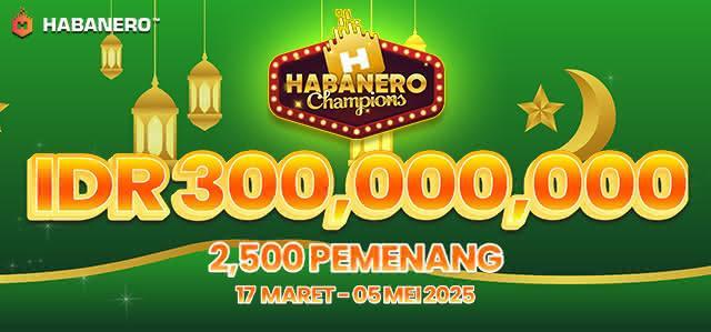 Agen Habanero Rupiah Terpercaya untuk Anda